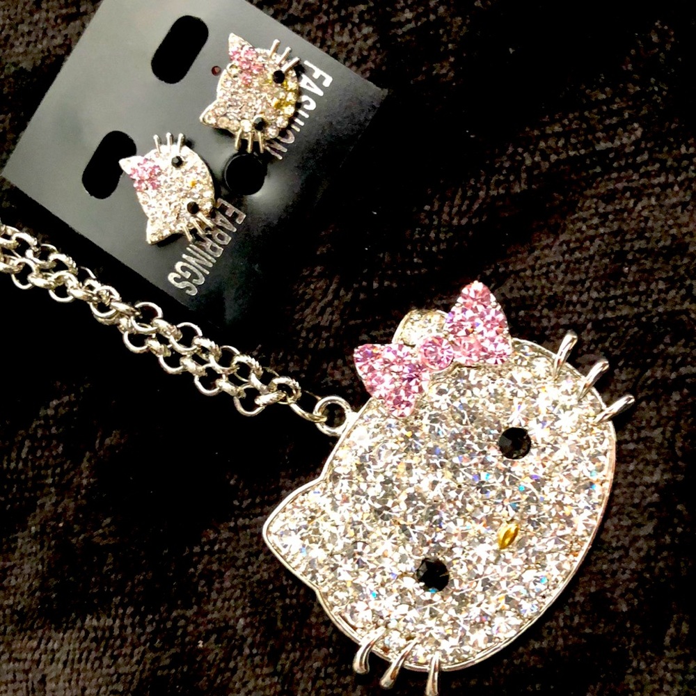 Hello kitty bling set